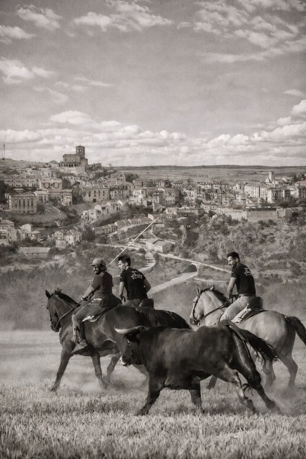 Encierro a caballo